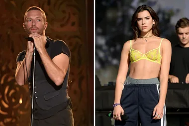 Chris Martin caught kissing Dua Lipa