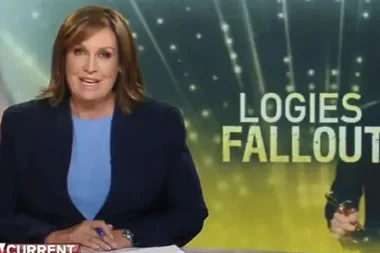 Tracy Grimshaw unleashes on Gold Logie winner Tom Gleeson for his acceptance speech