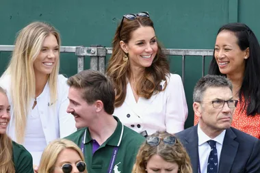 Kate Middleton made a surprise appearance at Wimbledon