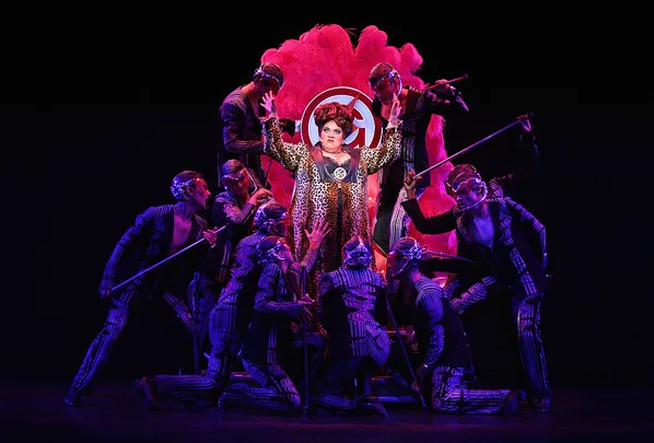 Casey Donovan at the We Will Rock You Performance with Ben Elton