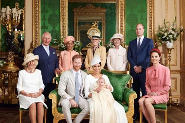 Prince William’s awkward body language at the Christening has been ridiculed online