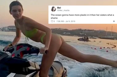 Kendall Jenner sparks outrage with her bottle cap challenge video