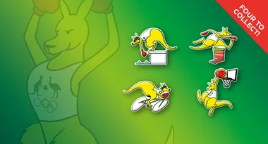 Official Australian Olympic Pin Collection