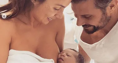 Sam Wood and wife Snezana welcome baby girl on a very special date