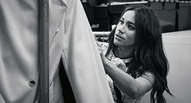 Why is there a blank space on Meghan’s British Vogue cover?