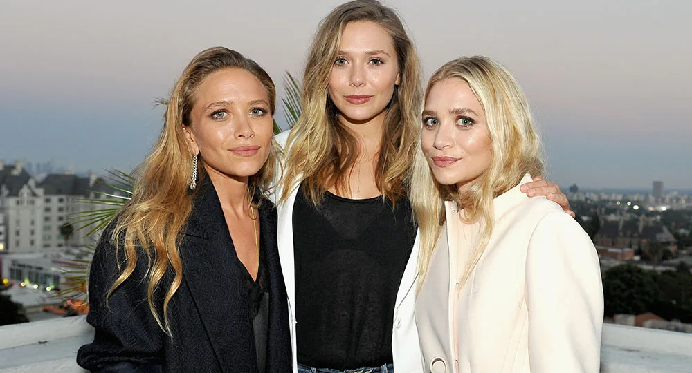 Elizabeth Olsen is the younger sister of famous twins Mary-Kate and Ashley Olsen.