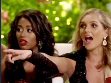 The Bachelor girls lose it when they meet the 8 new intruders