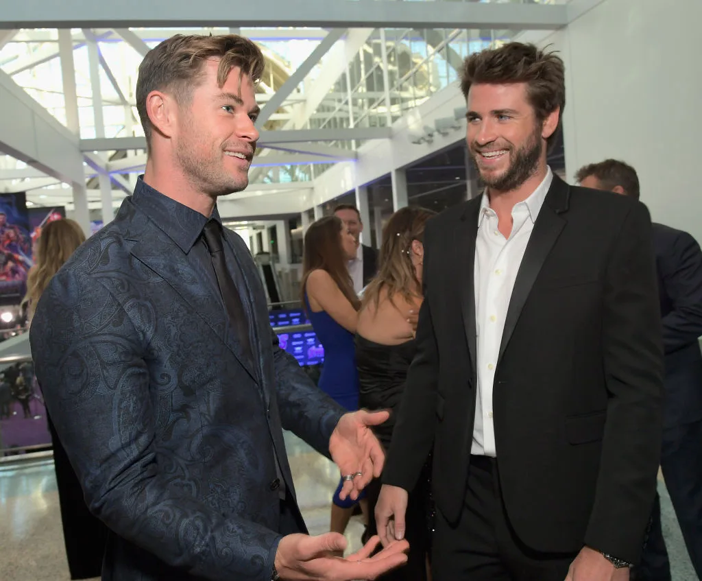 Chris And Liam Hemsworth