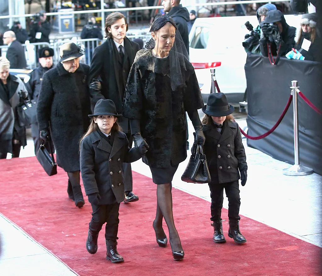 A funeral for Celine Dion's husband, Rene Angelil