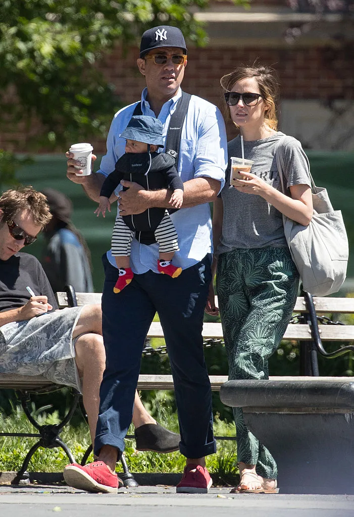 Rose Byrne with Bobby Cannavale with son Rocco