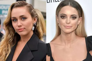 Umm, Miley Cyrus and Kaitlynn Carter were spotted shagging in a club