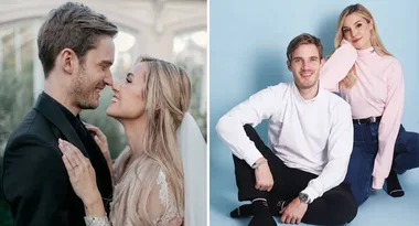 YouTuber PewDiePie and girlfriend Marzia Bisognin are married