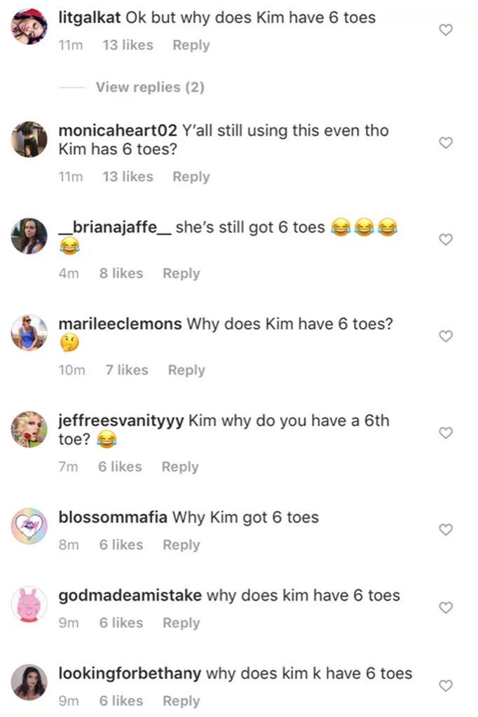 kimkardashiansixtoescomments