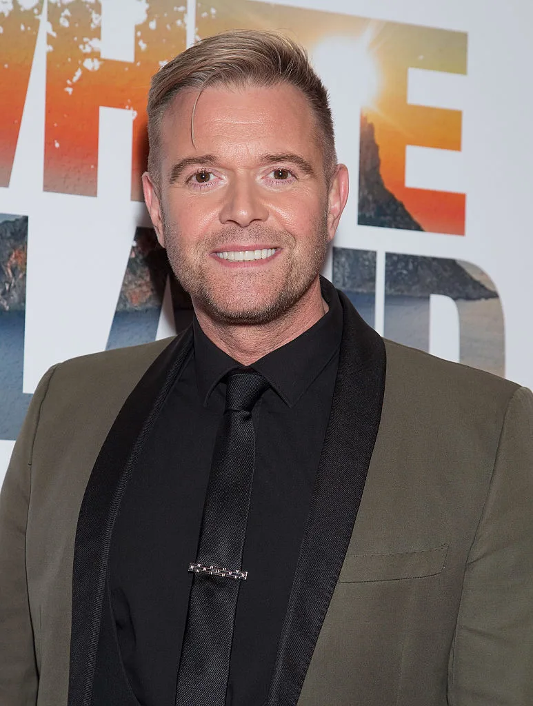 Darren Day at the 'White Island' Premiere