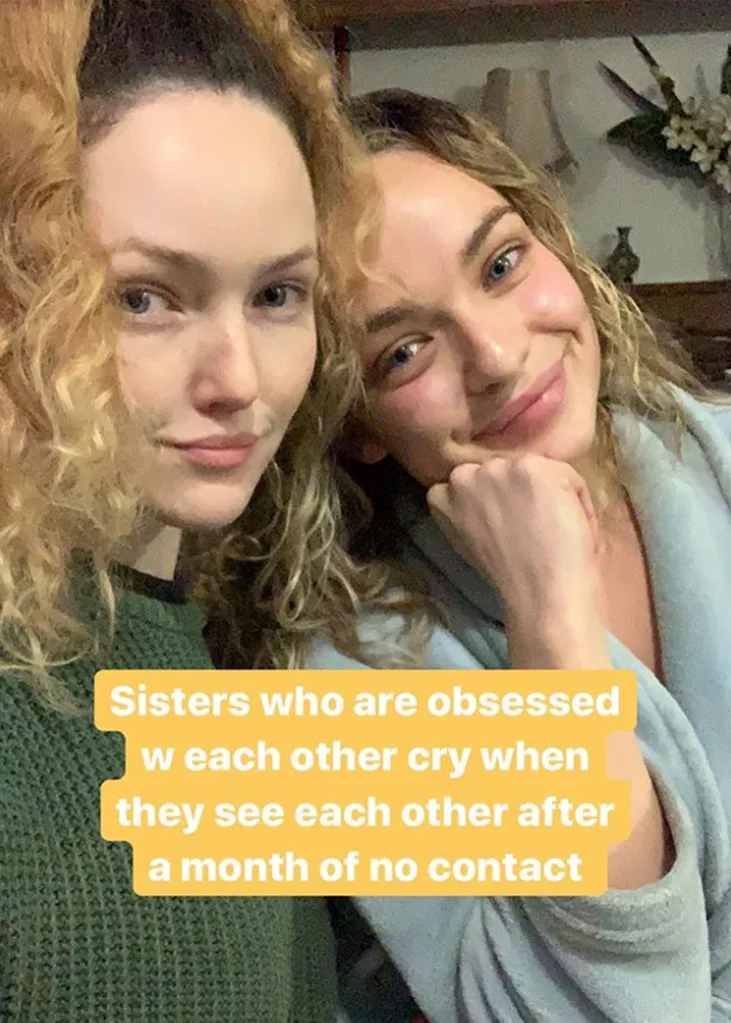 Abbie Chatfield sister screenshot