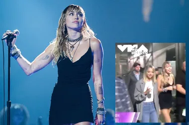 Miley Cyrus brought Kaitlynn Carter as her date to the MTV VMAs