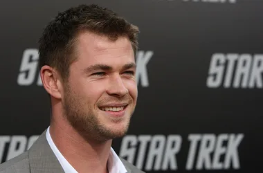 Chris Hemsworth at the Premiere of 'Star Trek' 2009