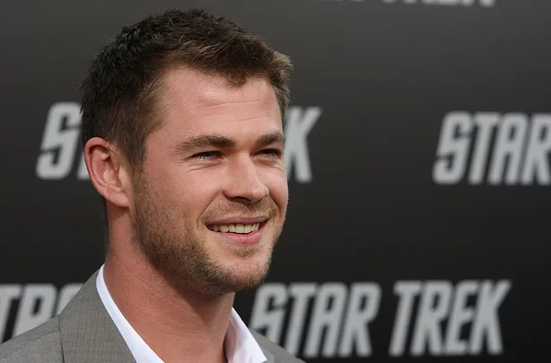 Chris Hemsworth at the Premiere of 'Star Trek' 2009