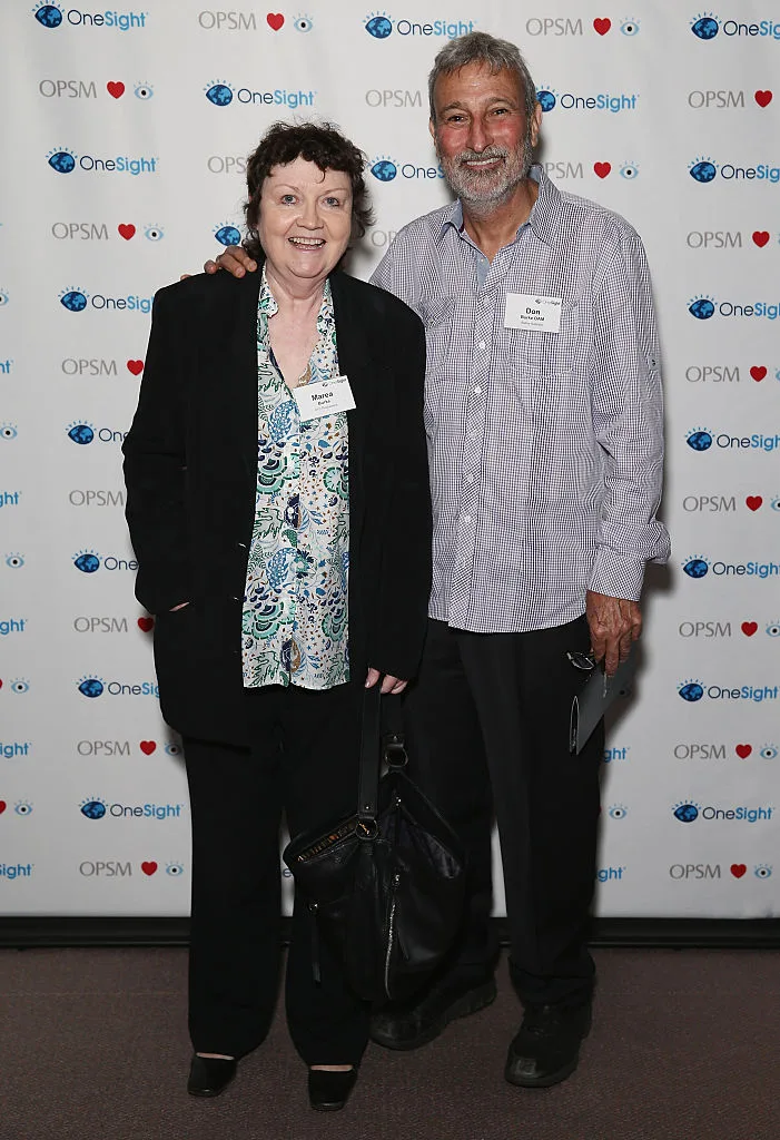 Marea Burke and Don Burke pictured at the OneSight Charity event in Sydney