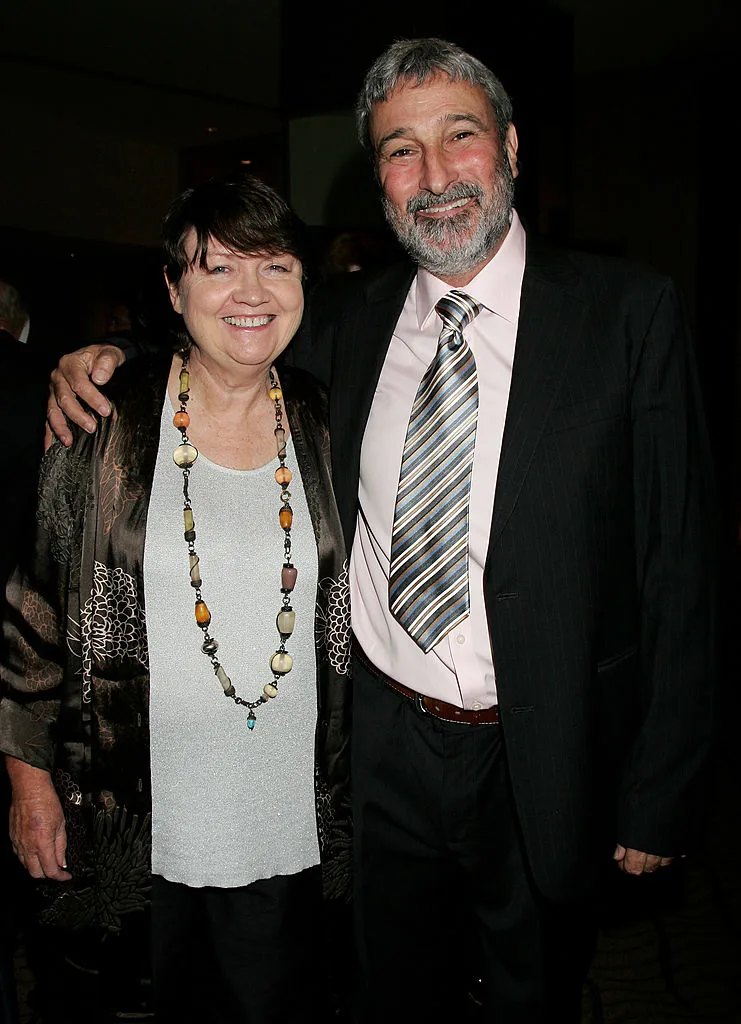 Don Burke at a Sydney Heritage Fleet Fundraising Dinner with his wife