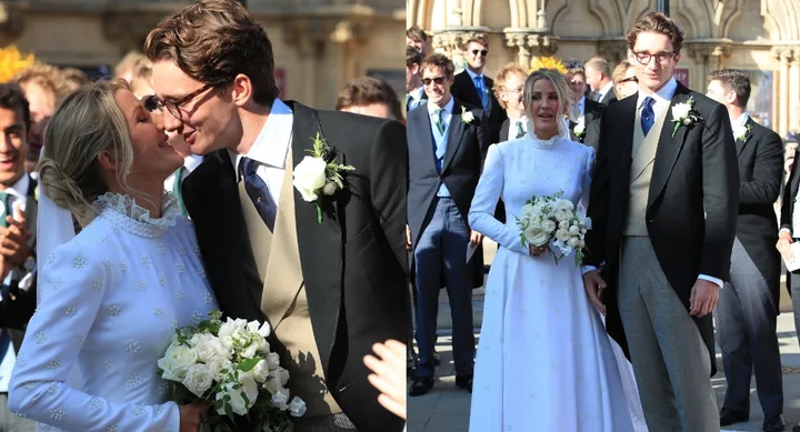 Ellie Goulding said she is looking forward to being Caspar Jopling’s ‘loved-up wife’