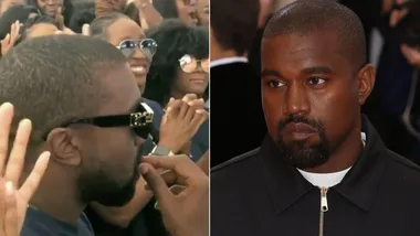 Kanye West spotted eating his own ear wax