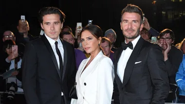 David Beckham, Victoria Beckham, Brooklyn Beckham at GQ Men Of The Year Awards 2019