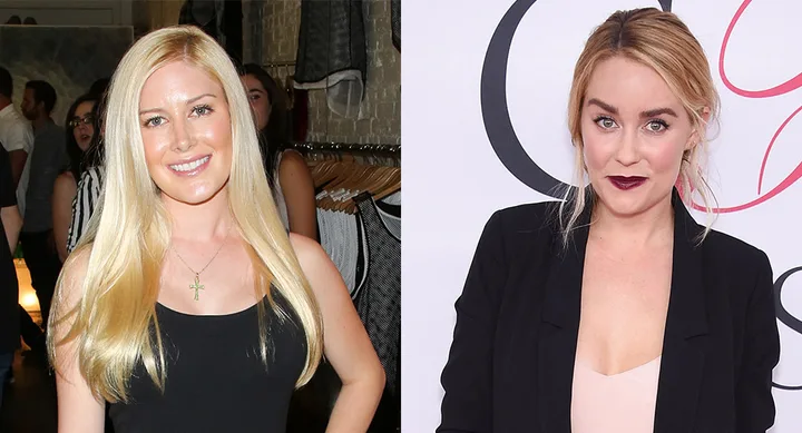 Two women side by side; left with long blonde hair, right with tied-back hair, wearing a blazer. Indoor backgrounds.