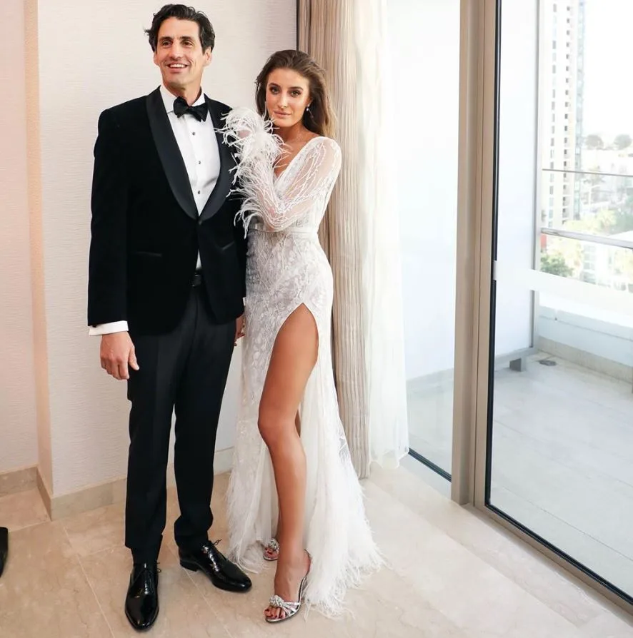 Andy Lee and Rebecca Harding at the Logies