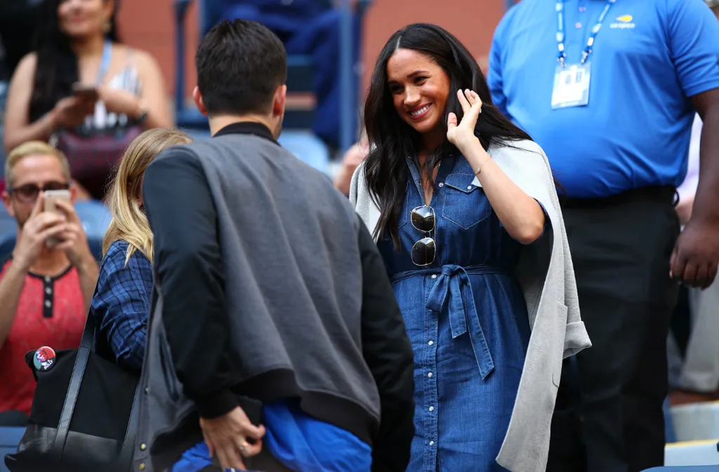 Meghan attends US Open to cheer on Serena Williams