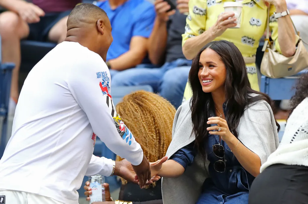 Meghan attends US Open to cheer on Serena Williams