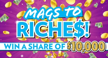 WIN! a share of $10,000 Cash