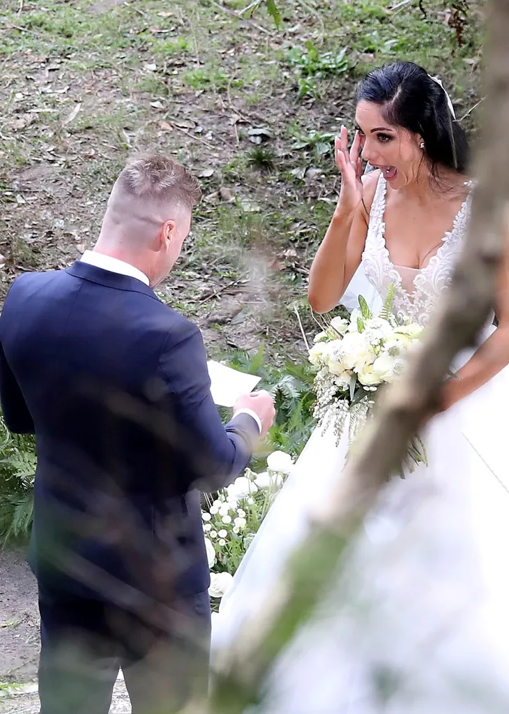 Married At First Sight 2020 brunette bride and bored groom Sydney