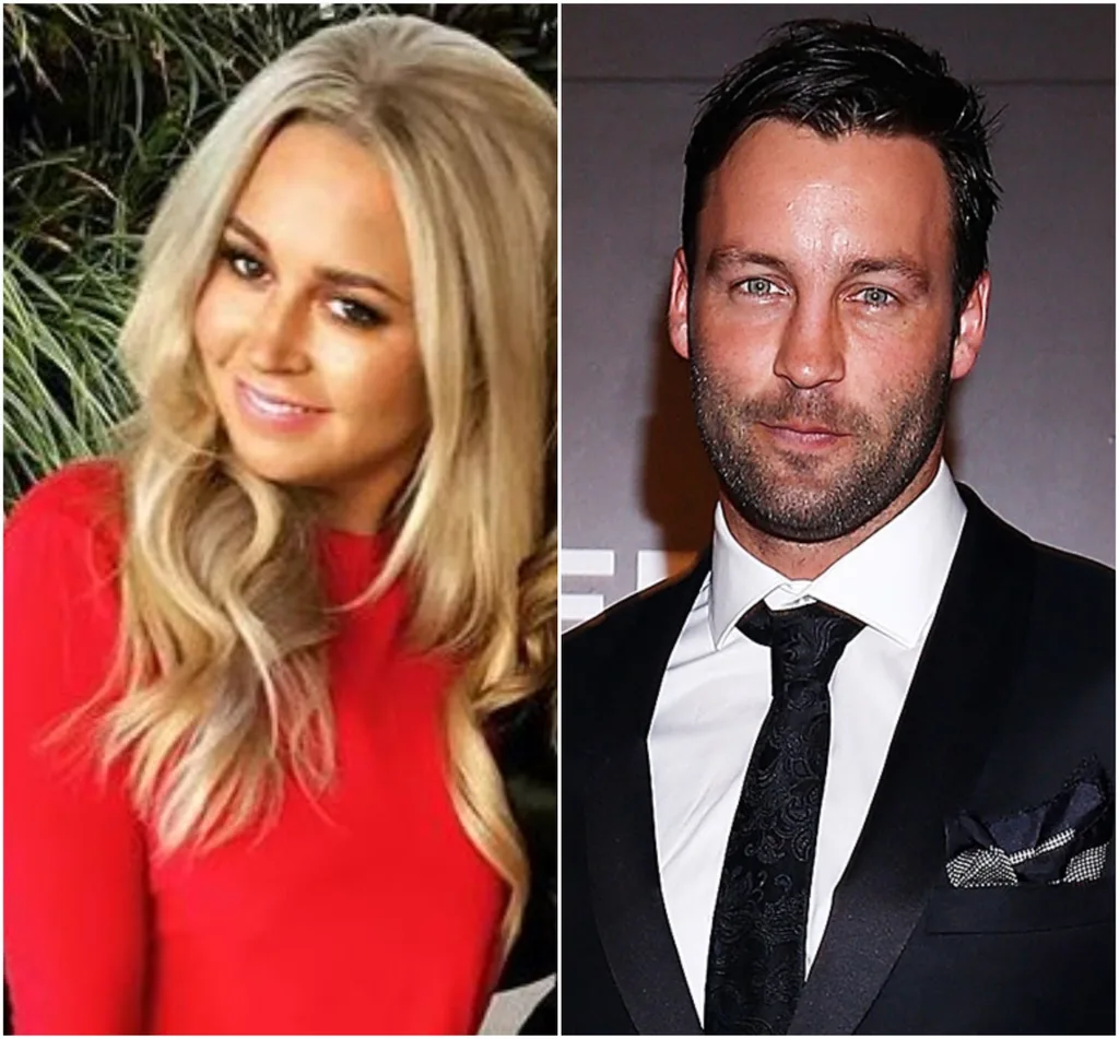 Lauren Mand and Jimmy Bartel
