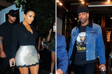 Ummm, Kim Kardashian and Tristan Thompson went to dinner together