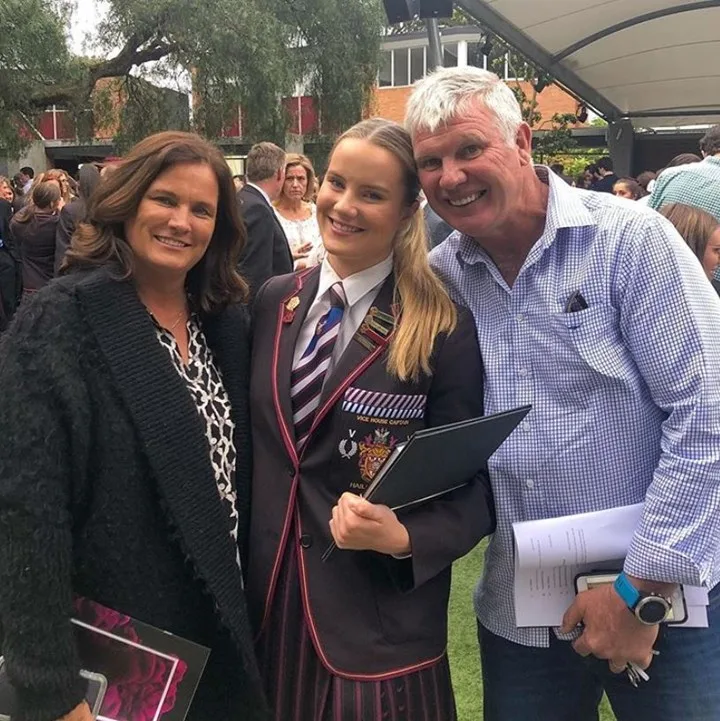 Danny Frawley family