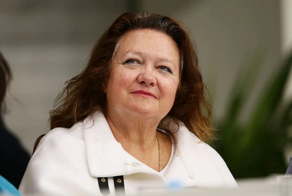 Gina Rinehart spotted at day 7 of the Australian National Swimming Championships