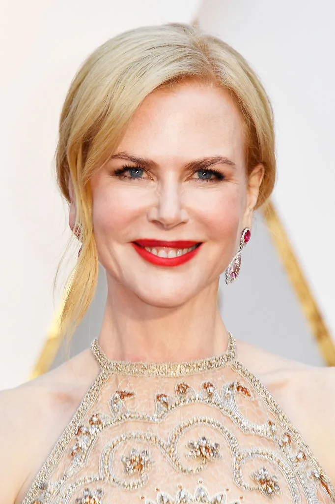 Nicole Kidman pictured at the 89th Annual Academy Awards