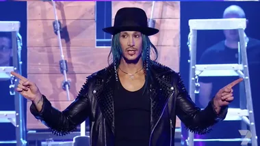 Illusionist Cosentino performs at the AGT finale