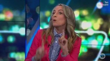 Gretel Killeen says Waleed Aly is the Robot on ‘The Masked Singer’