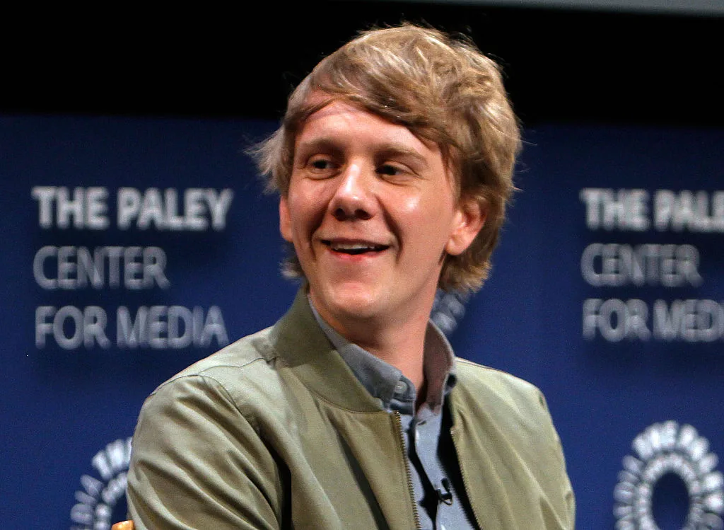 Josh Thomas at the discussion panel for