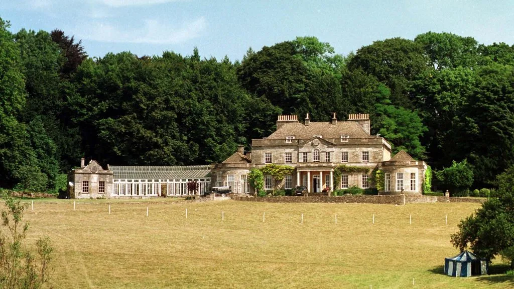 Princess Anne's home, Gatcombe Park in Gloucestershire