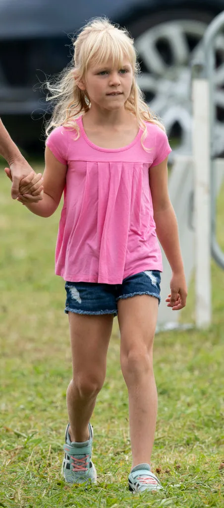 Isla Phillips at the 2019 Festivavl of British Eventing at Gatcombe Park