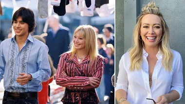 Hilary Duff shows her kids The Lizzie McGuire movie