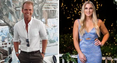 Bachelor in Paradise’s Jarrod Woodgate cosies up to The Bachelor’s Sam Royce