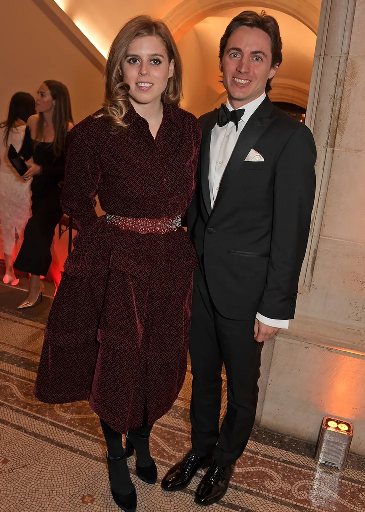 Princess Beatrice Edoardo Mapelli Mozzi National Portrait Gala London engaged first public appearance royal family british