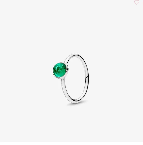 pandora green ring