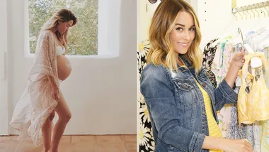 Lauren Conrad flaunts baby bump