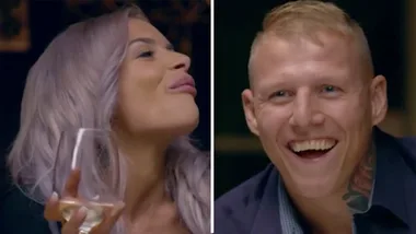 Bride & Prejudice’s Nathan exposes Codie Lea’s x-rated trick