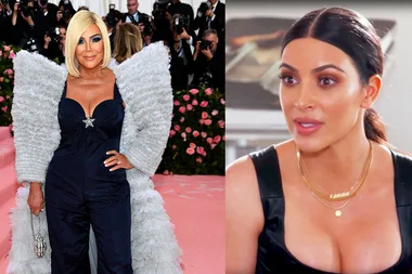 Kim and Khloe literally tore Kris a new one over her 2019 Met Gala look
